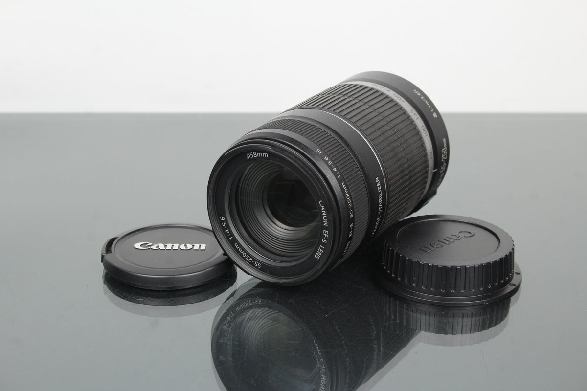 Canon EF-S Objektiv 55-250mm 1:4-5.6