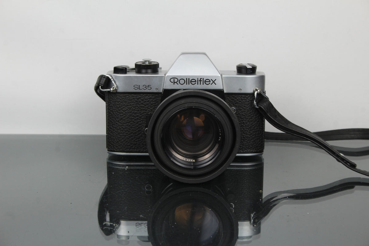Rolleiflex SL35 + 50mm f/1.8 Rollei QBM lens