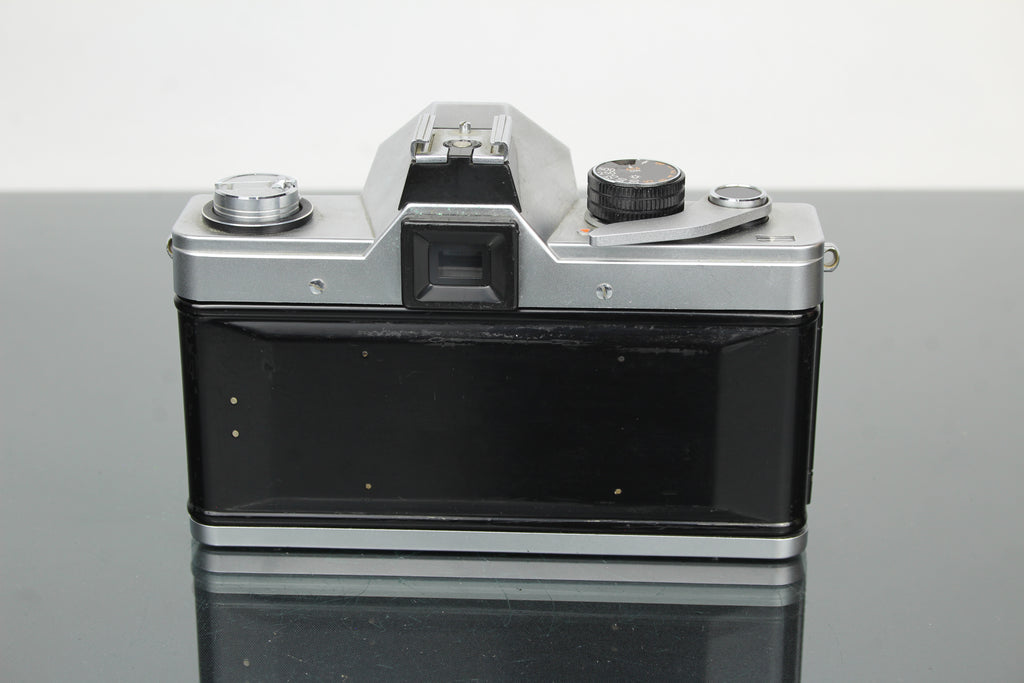 <tc>Praktica</tc> super TL2 + Pentacon elektrisches 50mm 1.8 M42 Objektiv