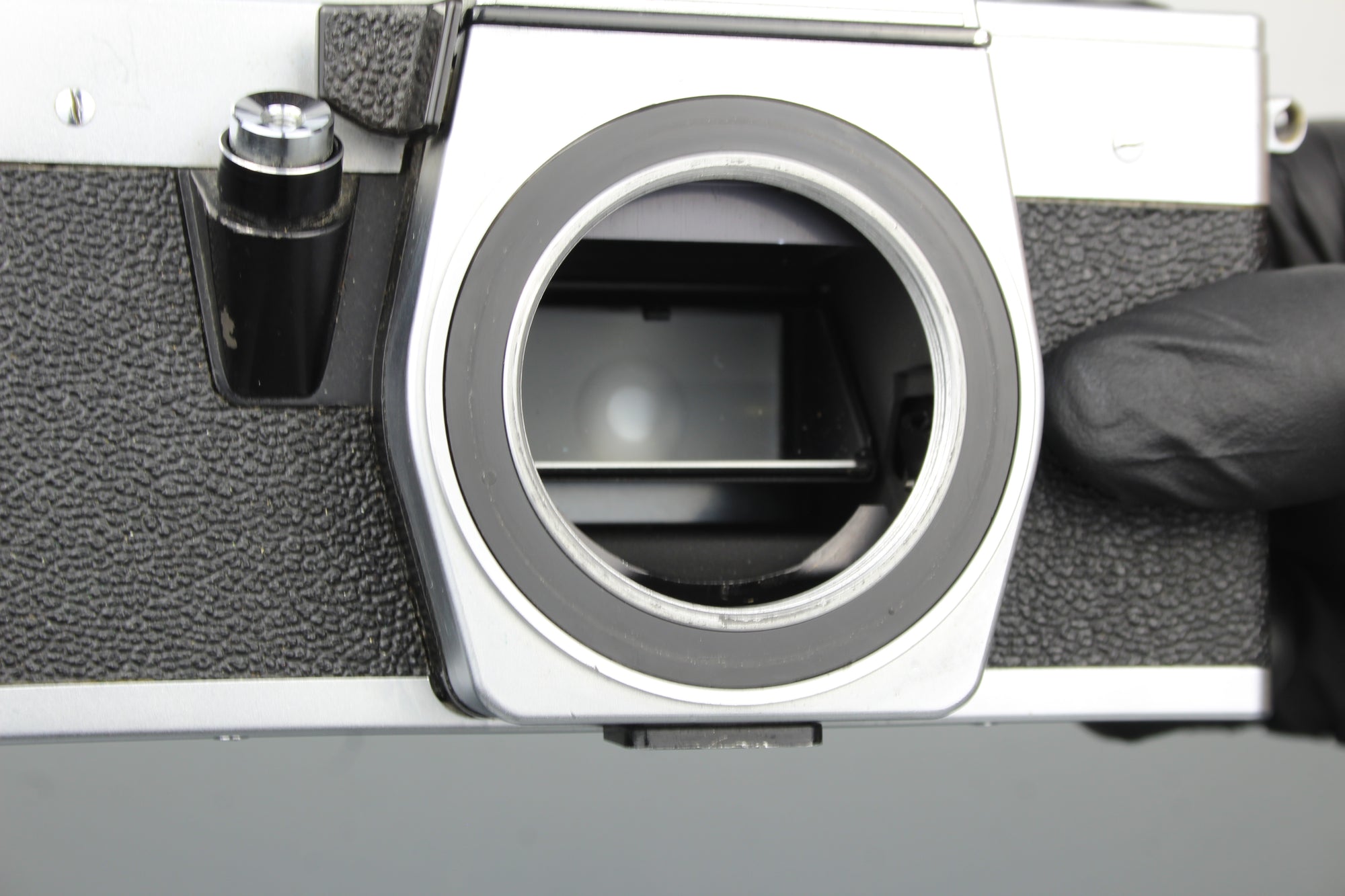 <tc>Praktica</tc> super TL2 + Pentacon elektrisches 50mm 1.8 M42 Objektiv