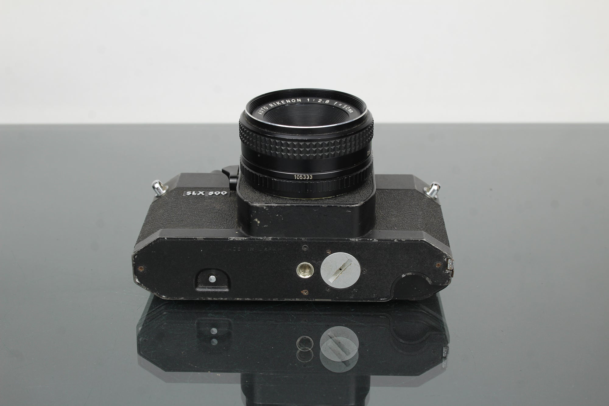 Ricoh SLX 500 + 50mm 2.8 Auto Rikenon Objektiv