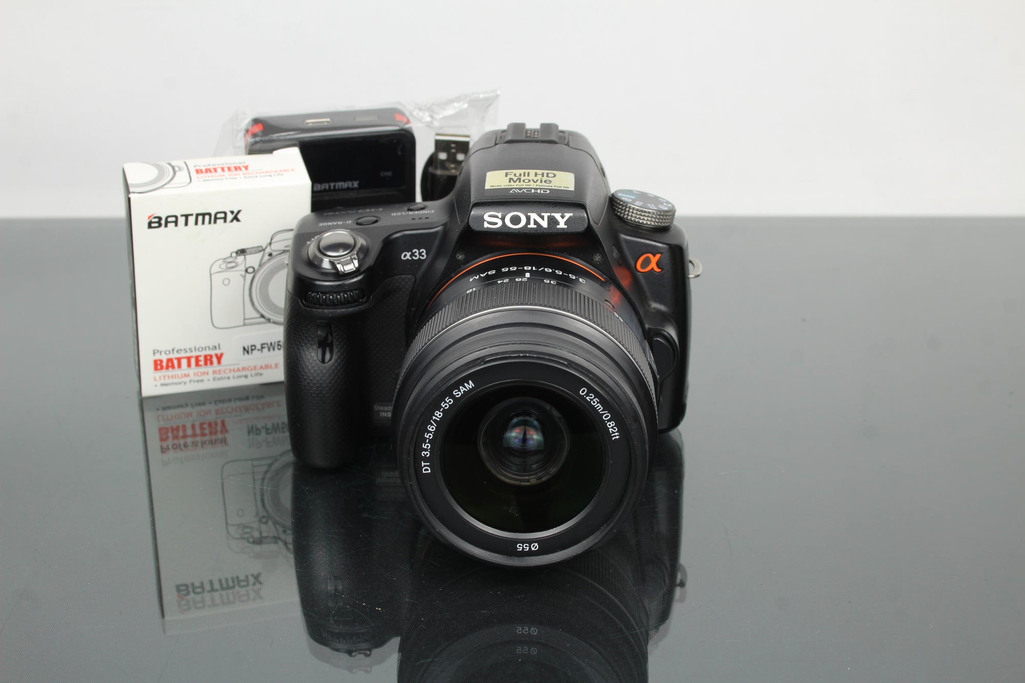 Sony SLT A33 + Sony DT 3.5-5.6/18-55 Objektiv