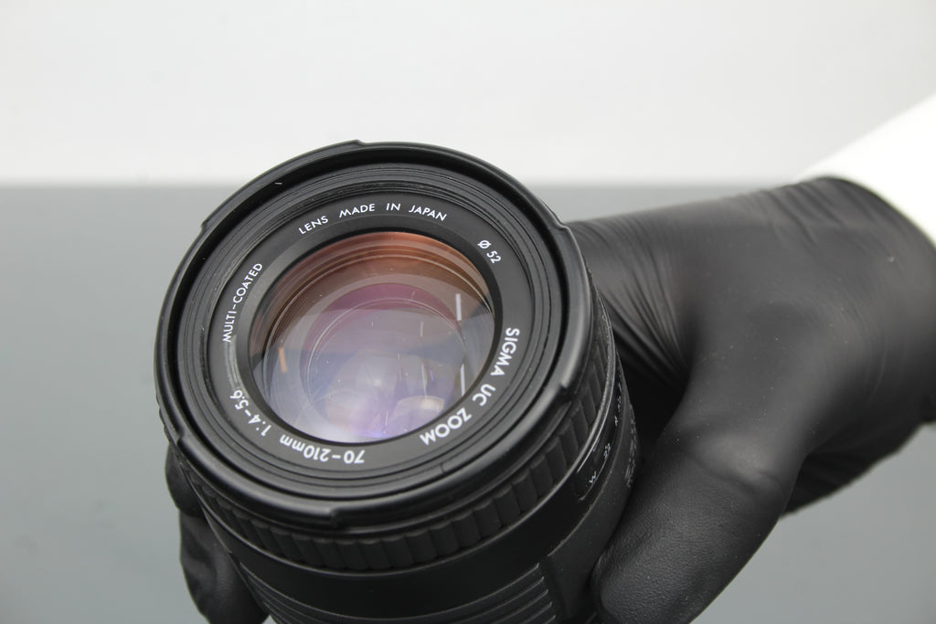 Sigma Auto Focus UC Zoom 70-210mm 1:4-5.6 Pentax-Montage