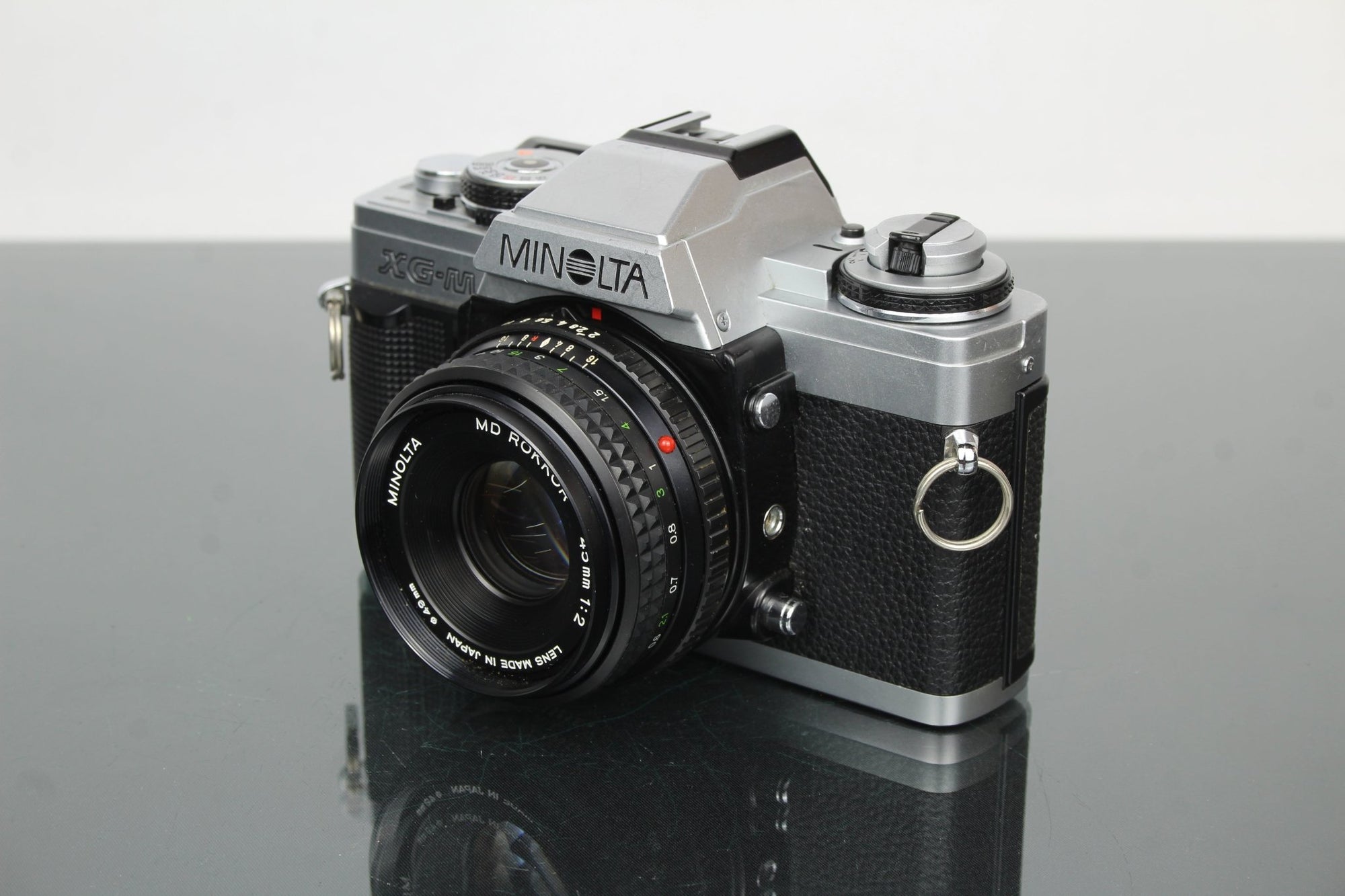 Minolta XG - M + 45mm 1:2 Minolta MD Rokkor lens - Dutch|Thrift