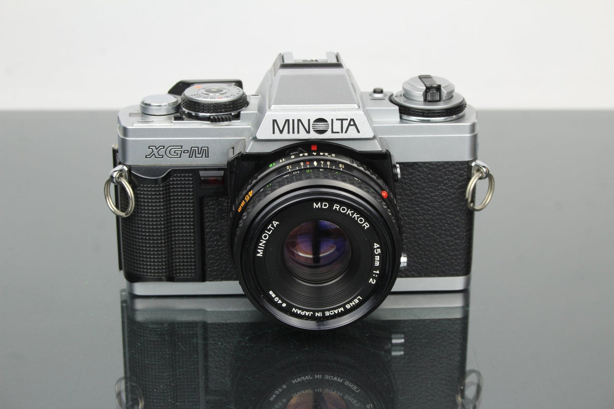 Minolta XG - M + 45mm 1:2 Minolta MD Rokkor lens - Dutch|Thrift