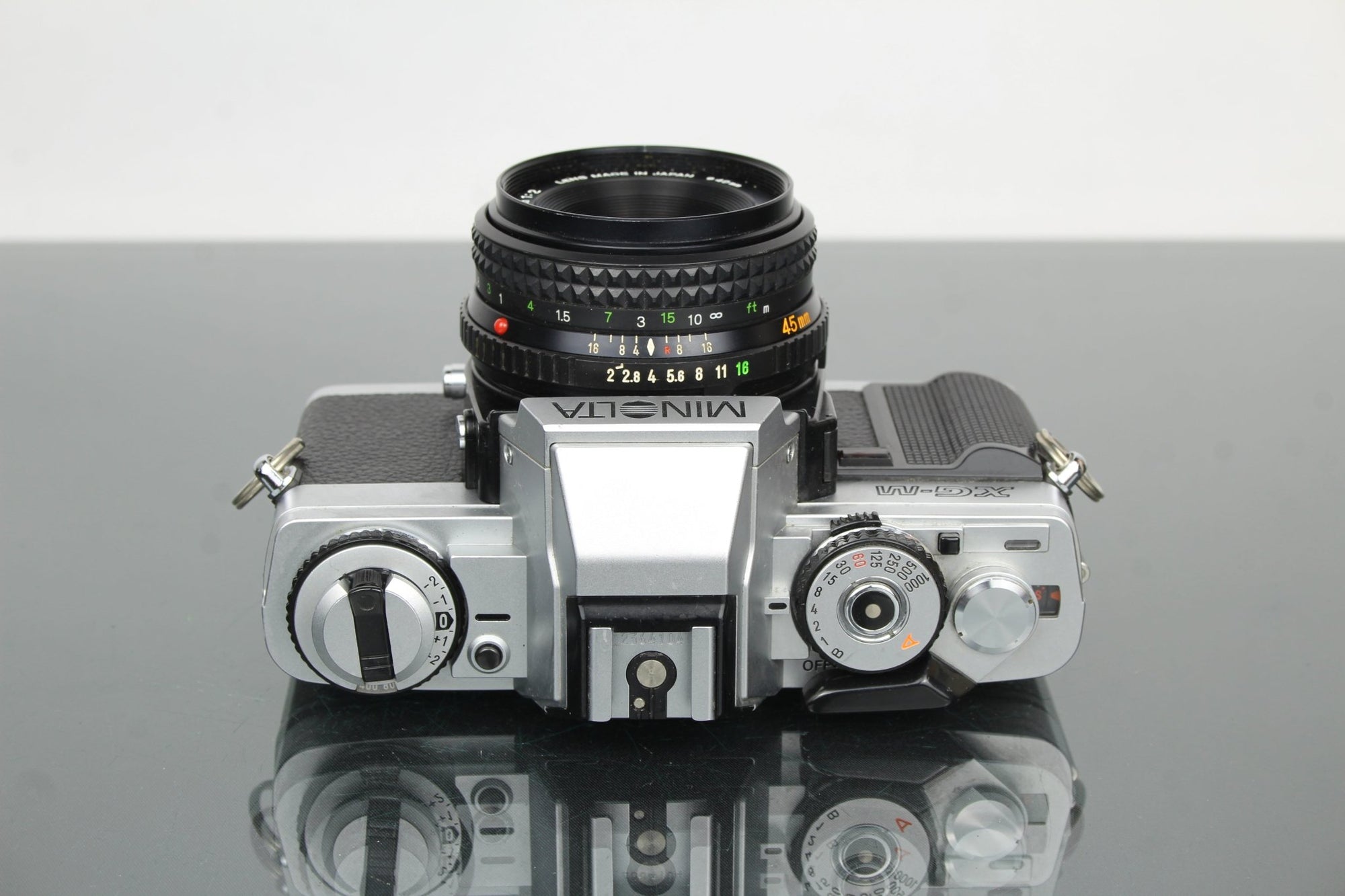 Minolta XG - M + 45mm 1:2 Minolta MD Rokkor lens - Dutch|Thrift